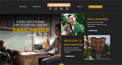 Desktop Screenshot of mcgregorfund.org
